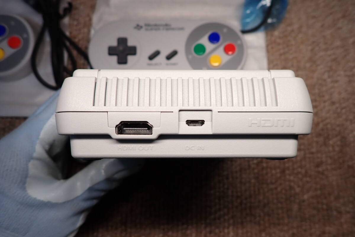 6. 任天堂 / ニンテンドークラシックミニ スーパーファミコン 本体 / ハイスピードHDMIケーブル欠品_画像5