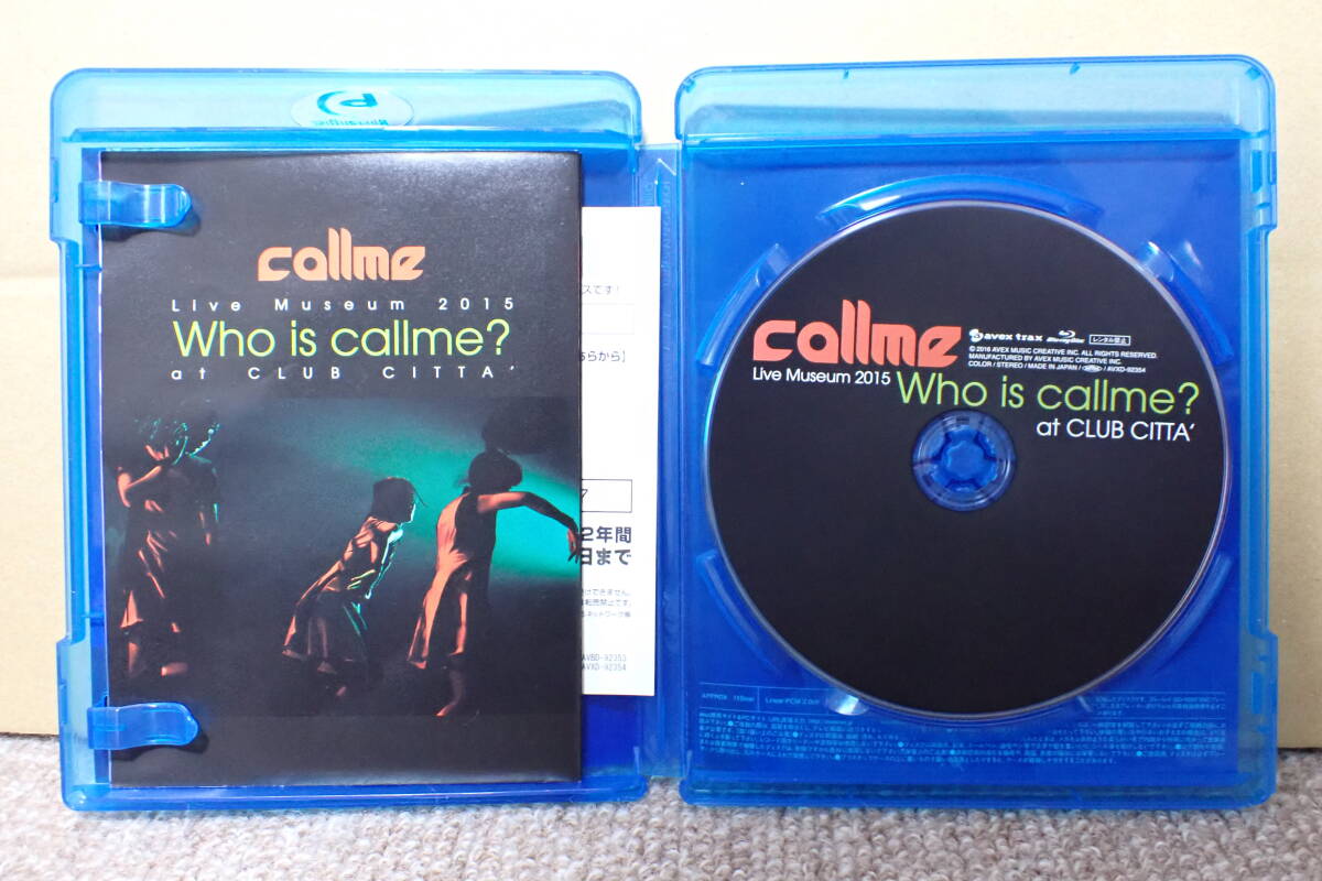 4．Live Museum2015Who is callme?at CLUB CITTA'(Blu-ray Disc+スマプラ）_画像5