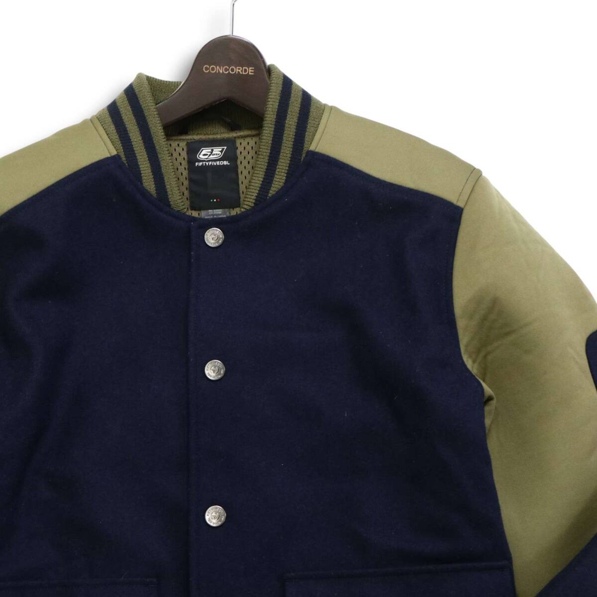 55DSLfif чай пять дизель осень-зима * шерсть куртка блузон жакет Sz.L мужской 