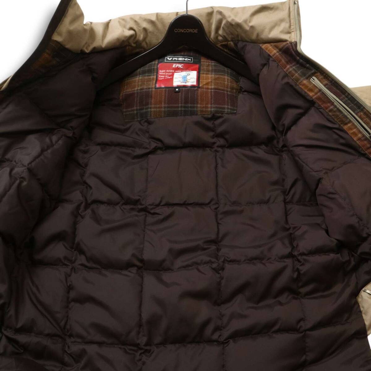 phenix フェニックス 秋冬★ ファー フーディー ダウン ジャケット Sz.M メンズ アウトドア_画像6