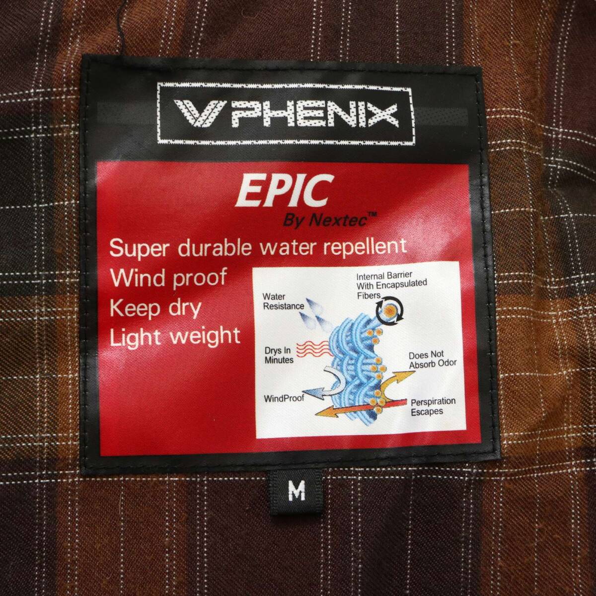 phenix フェニックス 秋冬★ ファー フーディー ダウン ジャケット Sz.M メンズ アウトドア_画像7