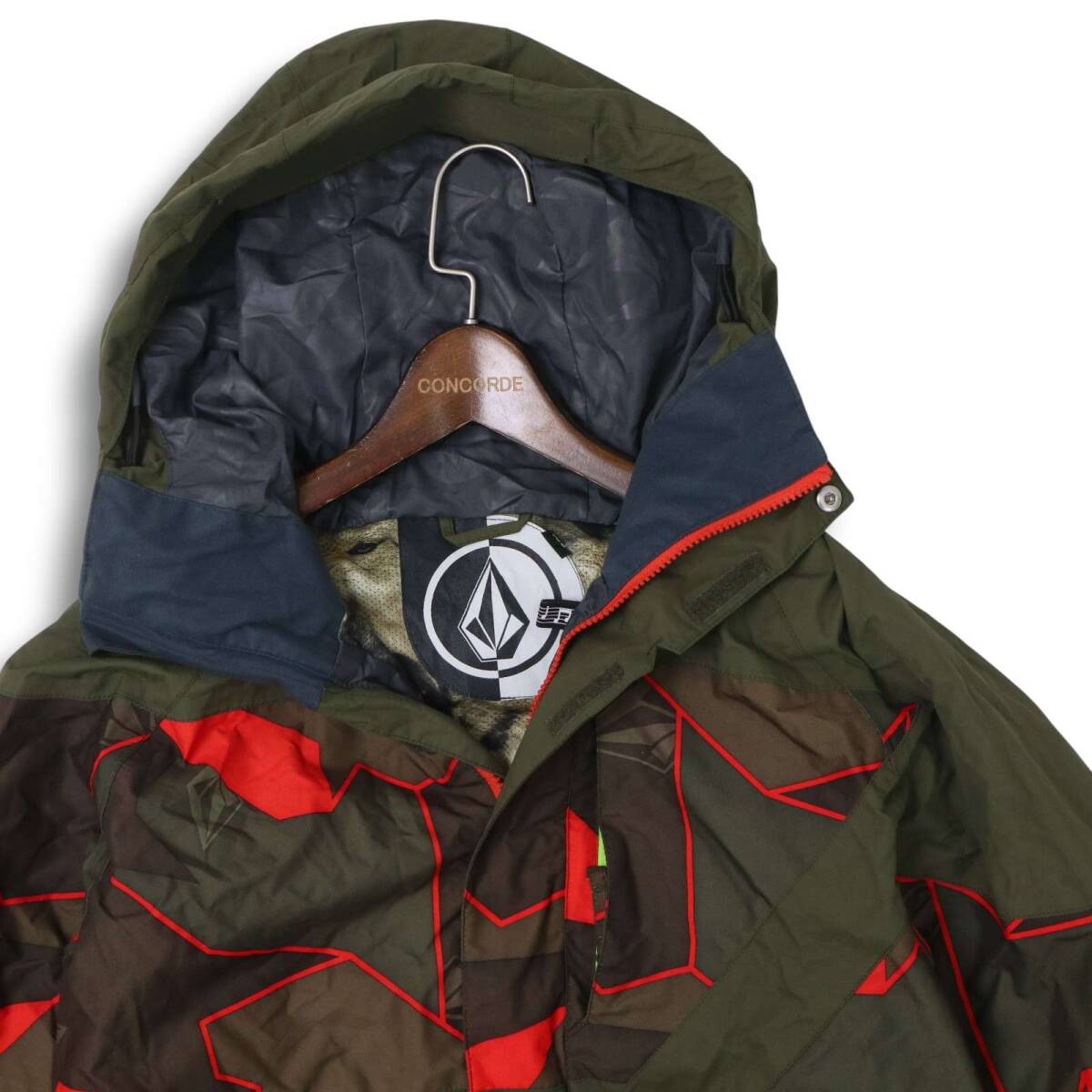 VOLCOM Volcom осень-зима дизайн логотипа рисунок * обратная сторона oo kami рисунок одежда для сноубордистов жакет Sz.SP мужской сноуборд лыжи 