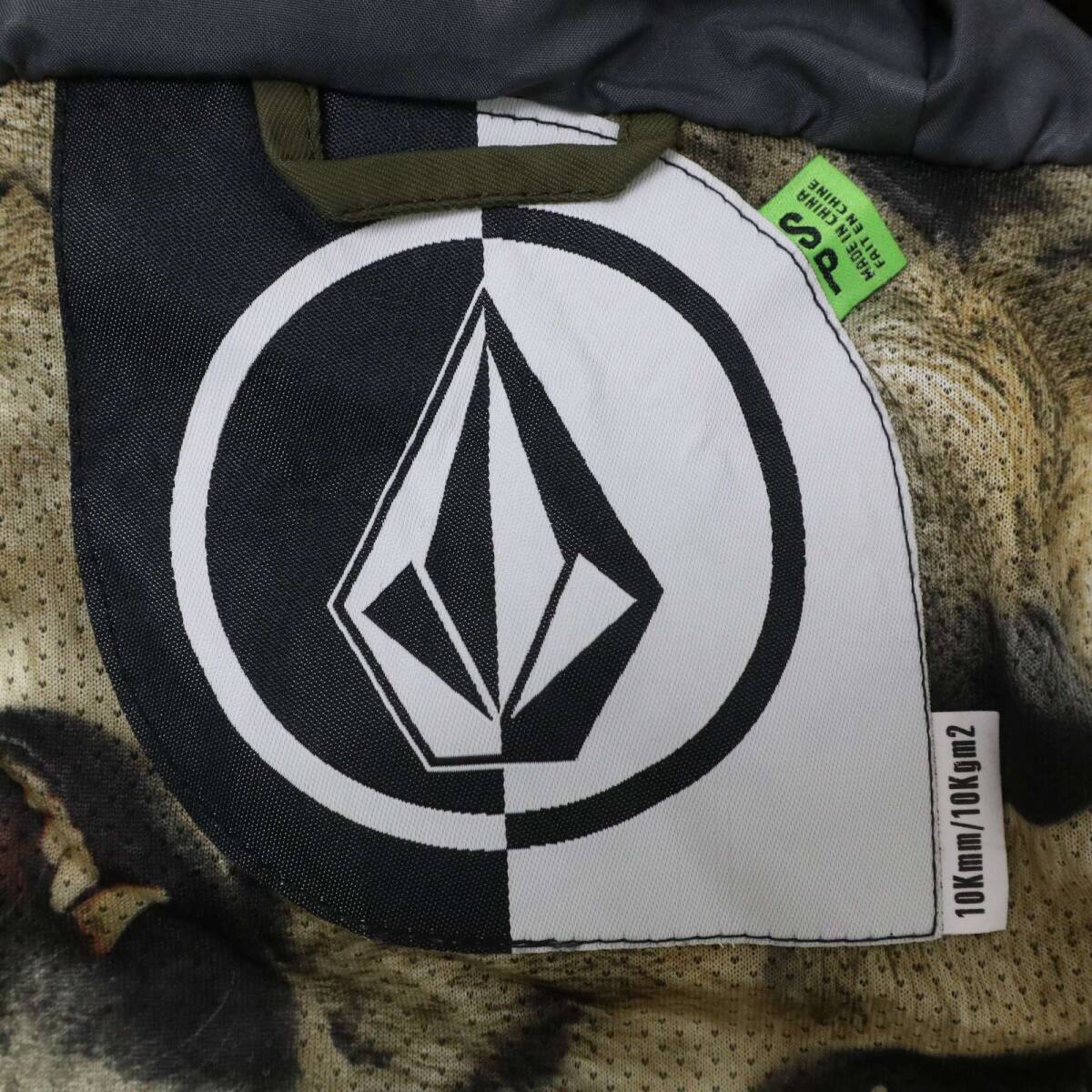VOLCOM Volcom осень-зима дизайн логотипа рисунок * обратная сторона oo kami рисунок одежда для сноубордистов жакет Sz.SP мужской сноуборд лыжи 