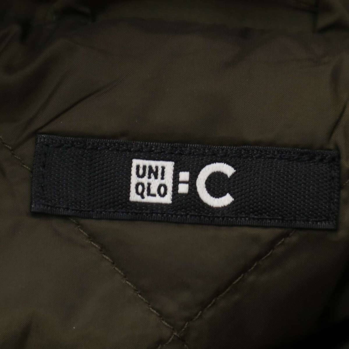 24AW★ UNIQLO:C ユニクロC 秋冬★ 中綿 スタンドカラー フーデッド コート Sz.L メンズ_画像7