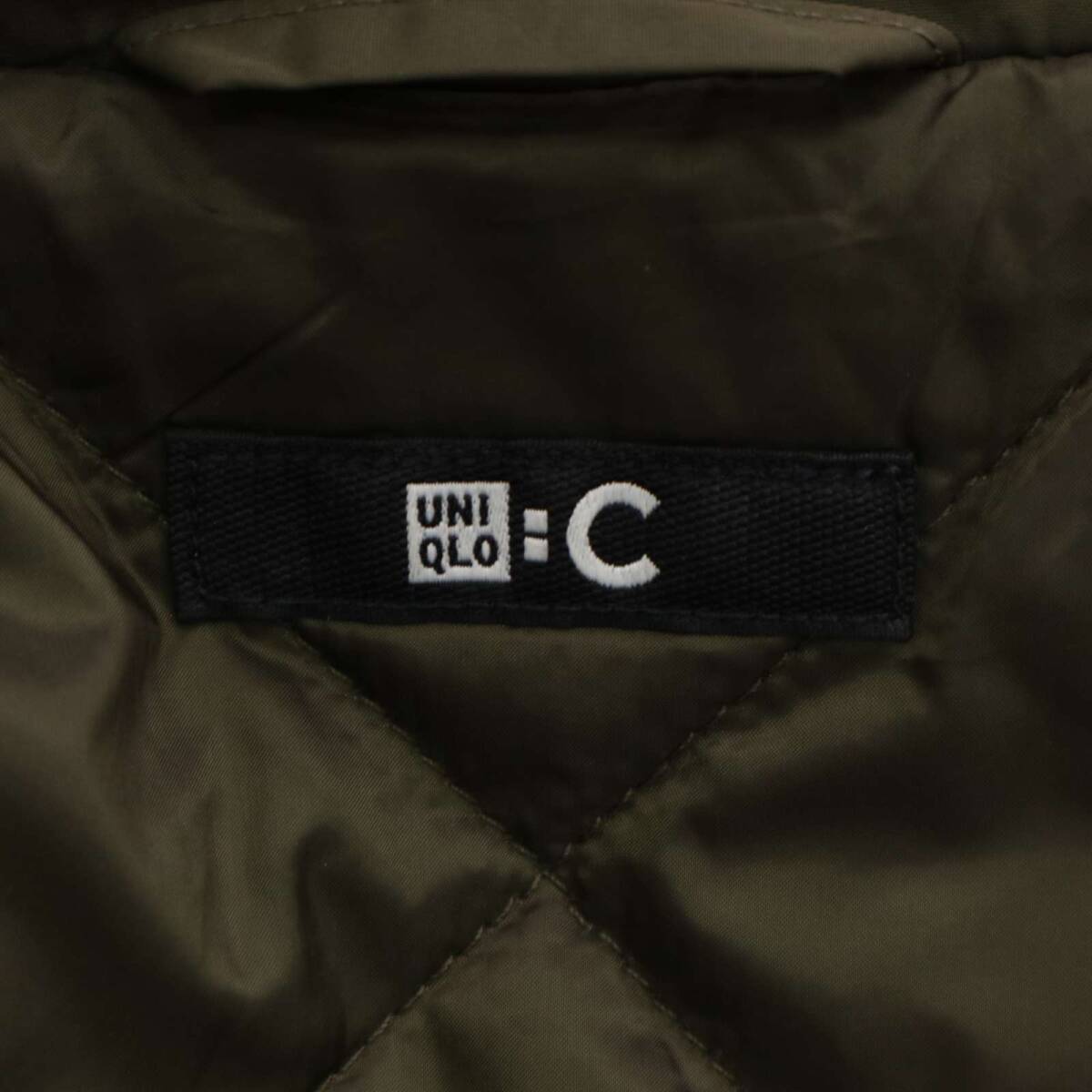 24AW★ UNIQLO:C ユニクロC 秋冬★ 中綿 スタンドカラー フーデッド コート Sz.L メンズ_画像8