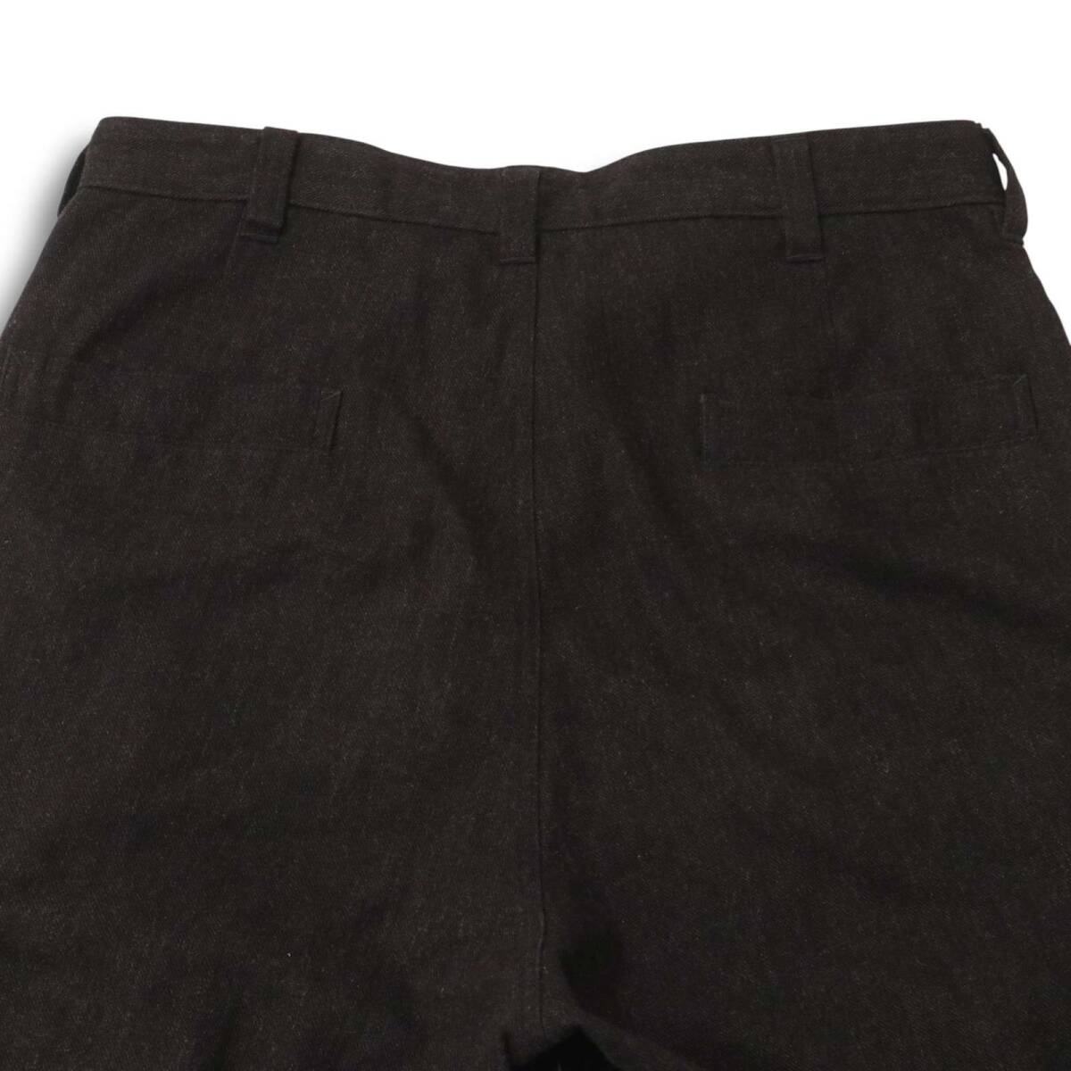 FRAPBOIS Frapbois осень-зима шерсть .* твид "в елочку" переключатель обезьяна L конический брюки-карго Sz.2 мужской 