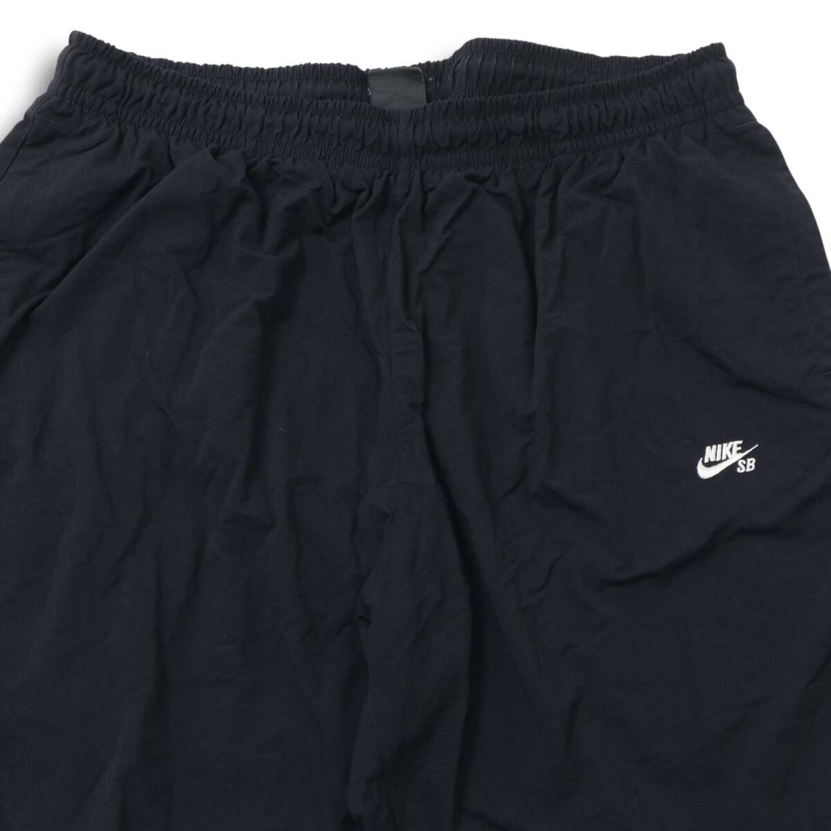 NIKE SB ナイキ エスビー 通年★ 裏地メッシュ トラック スケート イージー パンツ Sz.M メンズ 黒_画像3