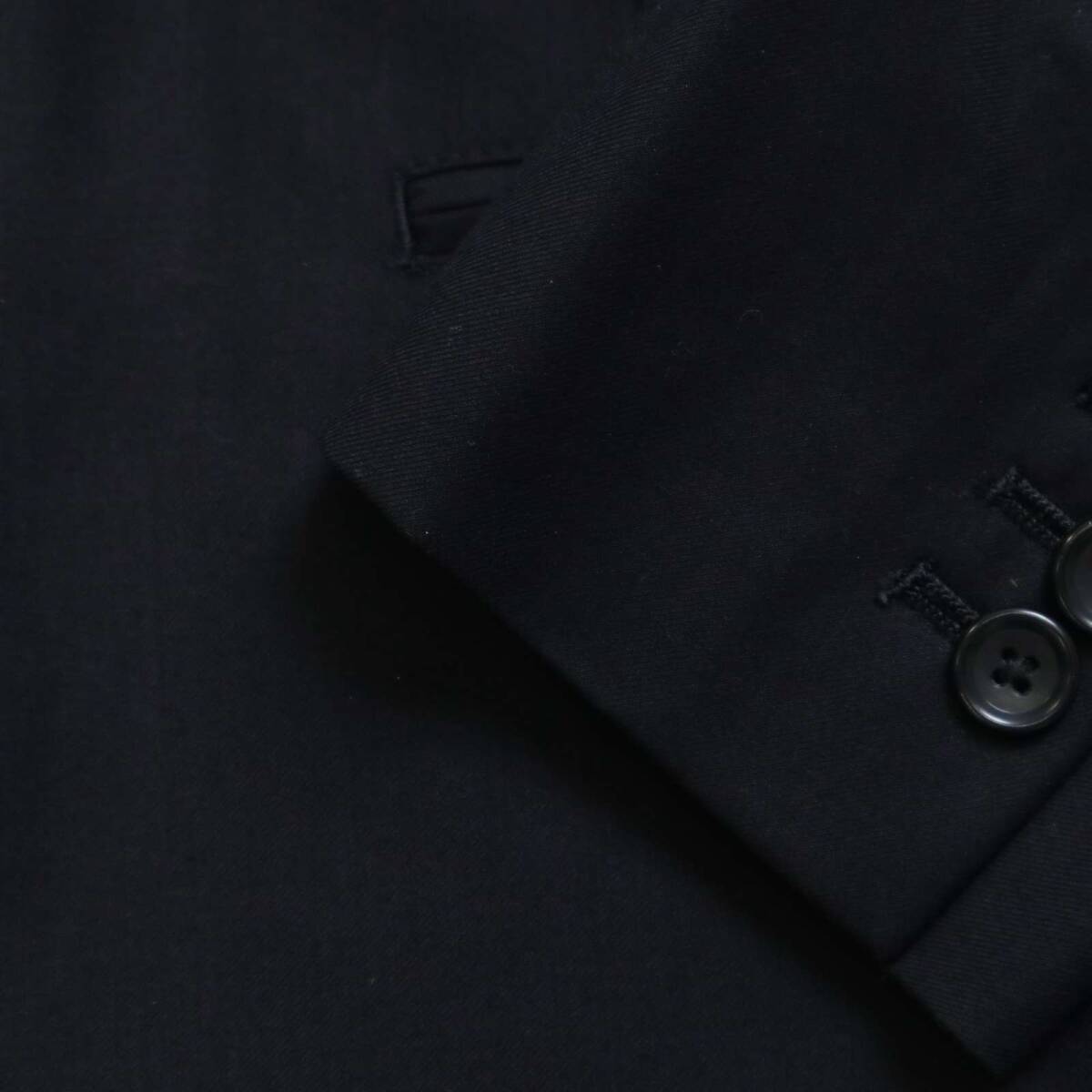 MONKEY TIME モンキータイム ユナイテッドアローズ 通年★ ポリレーヨン チェスター コート Sz.S メンズ 黒_画像3