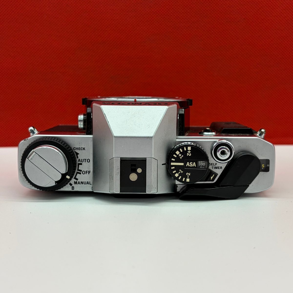 +15 OLYMPUS OM20 フィルム一眼レフカメラ ボディ 動作品 1円スタート オリンパス_画像5