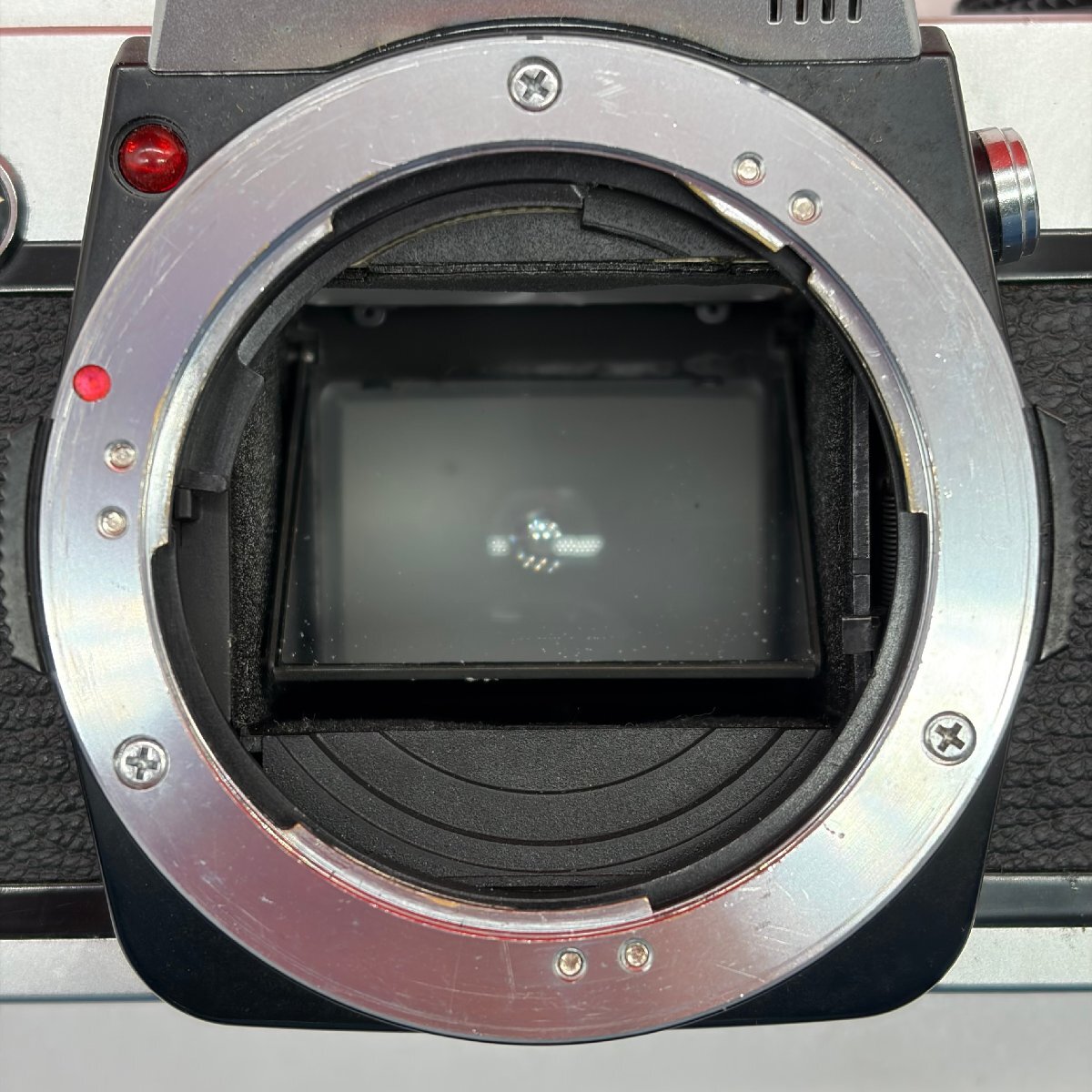 +15 OLYMPUS OM20 フィルム一眼レフカメラ ボディ 動作品 1円スタート オリンパス_画像9