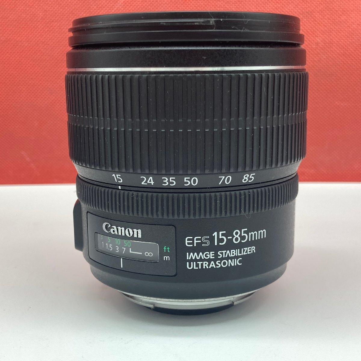 *10 Canon ZOOM LENS EF 15-85mm F3.5-5.6 IS USM объектив рабочий товар 1 иен старт Canon 