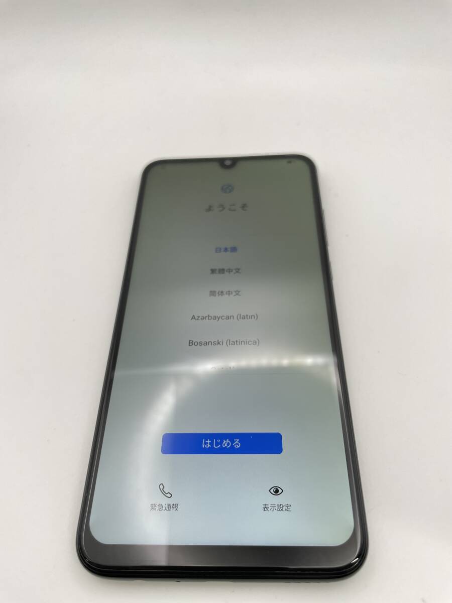 KT061364【爆速発送・土日発送可】HUAWEI nova lite 3+ POT-LX2J 128GB ブラック 1円スタート アンドロイド SIMフリー 1円スタート_画像1