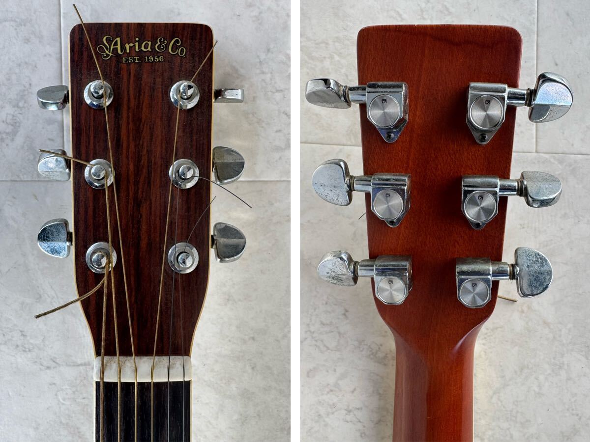 Aria W250 D35 копирование модель жесткий чехол имеется акустическая гитара *a1845