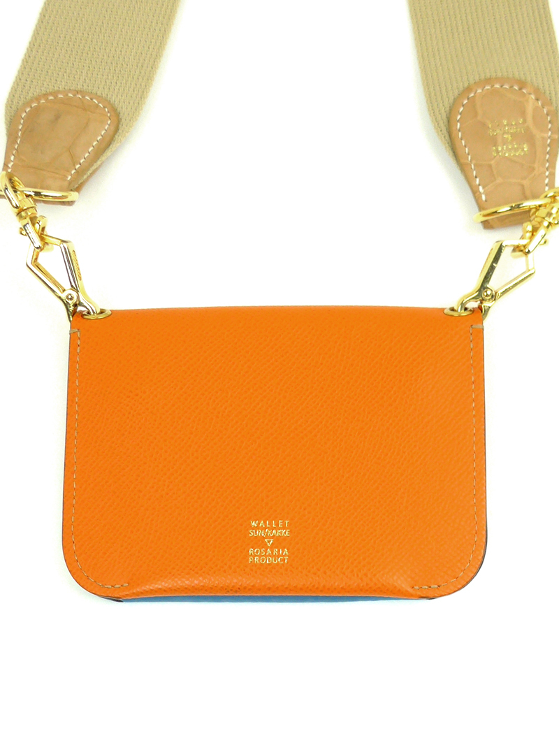 ロンハーマン ポップアップ WALLET SUN/kakke サンカッケー カスタム ショルダーウォレット メイン×ルーム×ショルダー3点SET 財布 新品_画像5