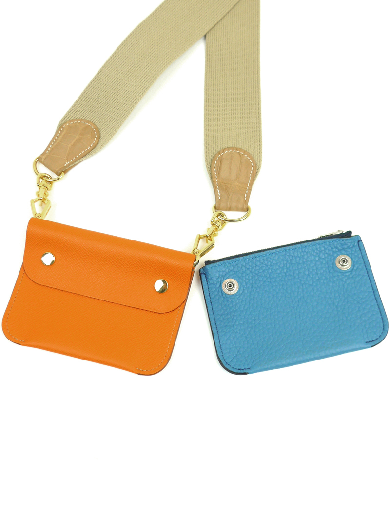 ロンハーマン ポップアップ WALLET SUN/kakke サンカッケー カスタム ショルダーウォレット メイン×ルーム×ショルダー3点SET 財布 新品_画像3