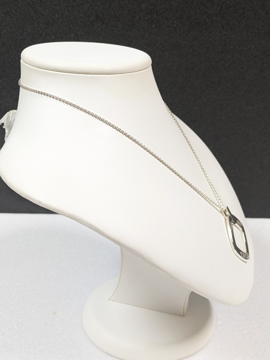 【TIFFANY & Co.】ティファニー 1837オープンスクエア ネックレス シルバー925（箱・保存袋付き）_画像7