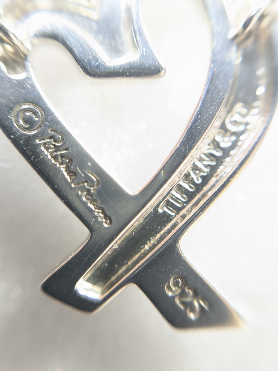 ②【TIFFANY&Co.】ティファニー パロマ・ピカソ ラビングハート ネックレス シルバー925_画像7