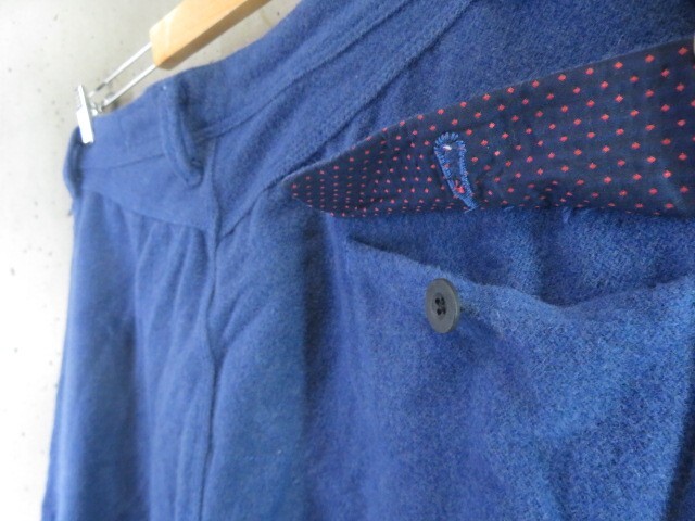 2111s20◆良品です◆88cm◆KATO' カトー Le Passe-temps Bleu ウール クロップドパンツ L/ジャケット/サイクリング/ロードバイク/シャツ_画像5