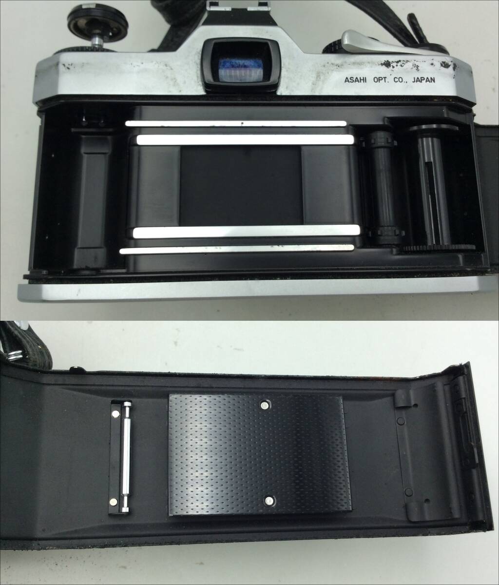 RR31★【動作/精度未確認】フィルムカメラ PENTAX ペンタックス SPOTMATIC スポットマチック SP F レンズキャップ付き 現状品 ジャンク品_画像7