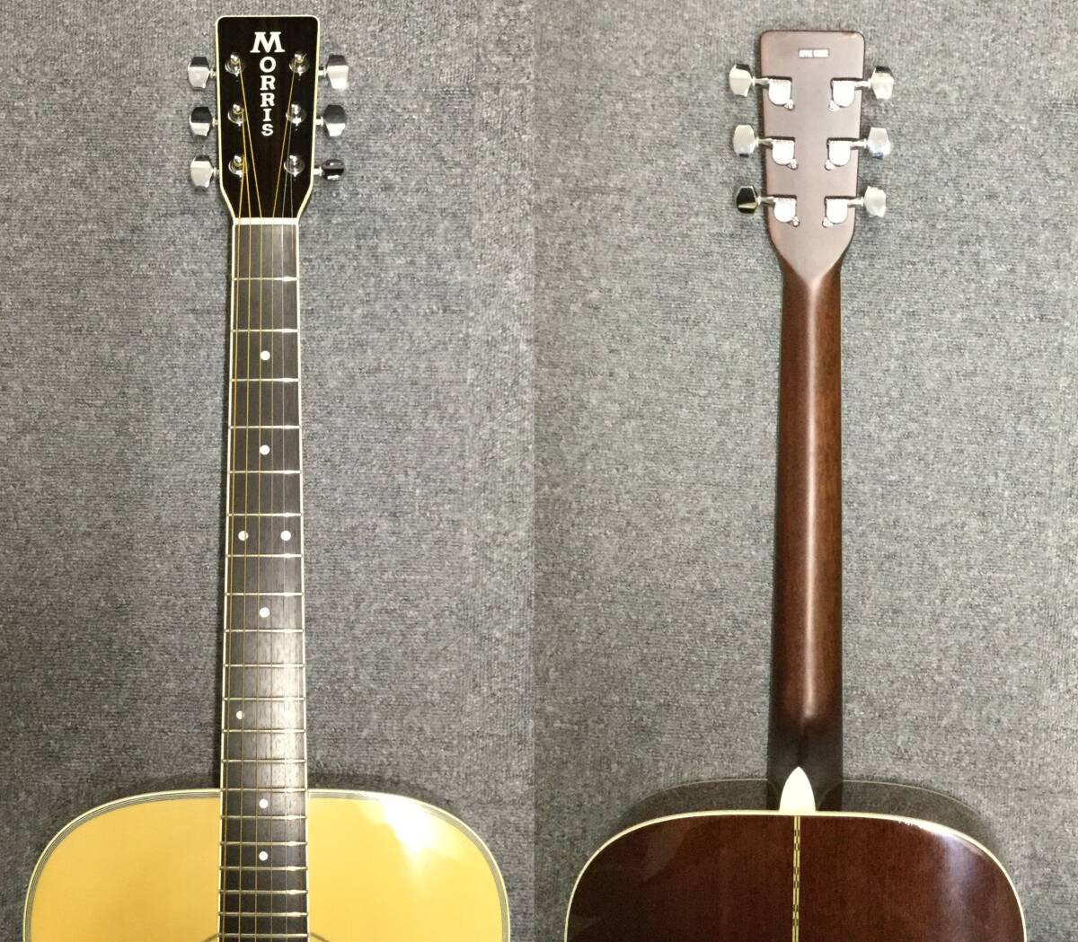 EE74*[ звук суп не проверка ]* столичный район самовывоз возможно Junk акустическая гитара MORRIS Morris MD-512 состояние / точность неизвестен текущее состояние товар мягкий чехол имеется 