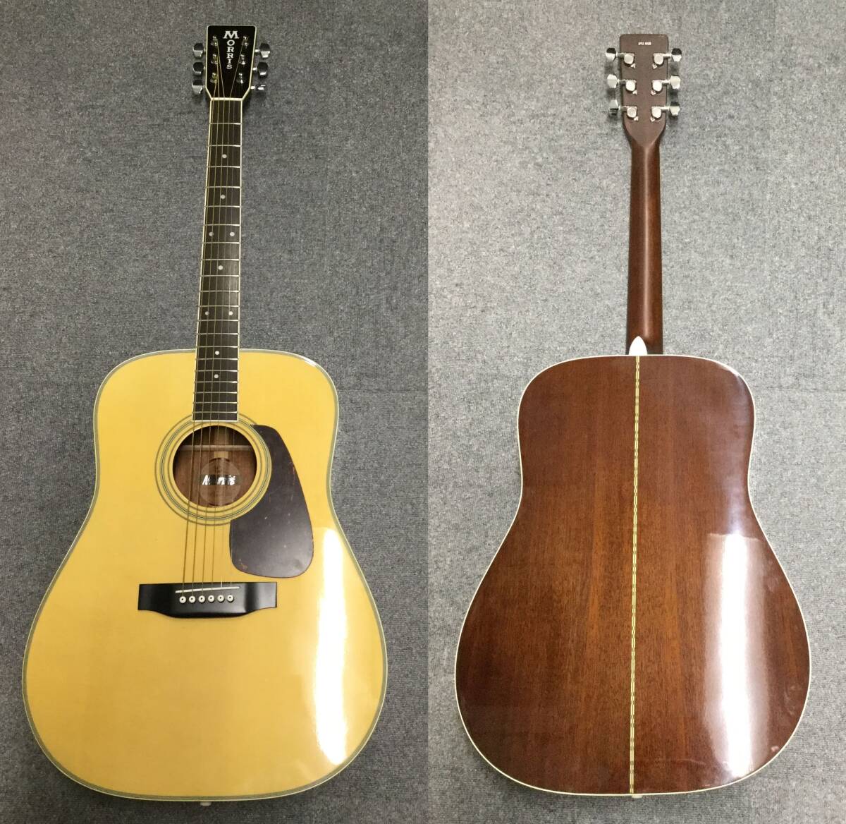 EE74*[ звук суп не проверка ]* столичный район самовывоз возможно Junk акустическая гитара MORRIS Morris MD-512 состояние / точность неизвестен текущее состояние товар мягкий чехол имеется 