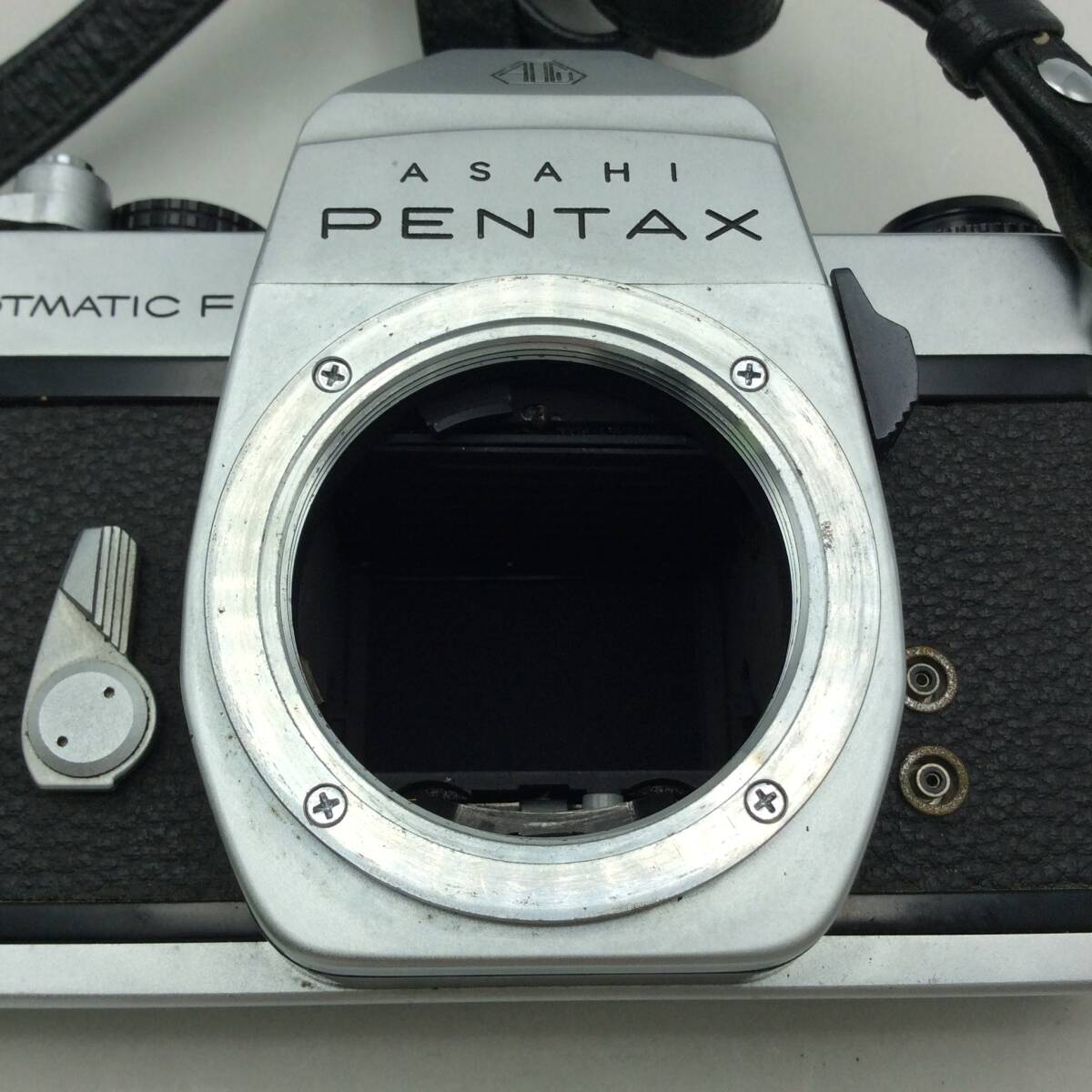 RR31★【動作/精度未確認】フィルムカメラ PENTAX ペンタックス SPOTMATIC スポットマチック SP F レンズキャップ付き 現状品 ジャンク品_画像8