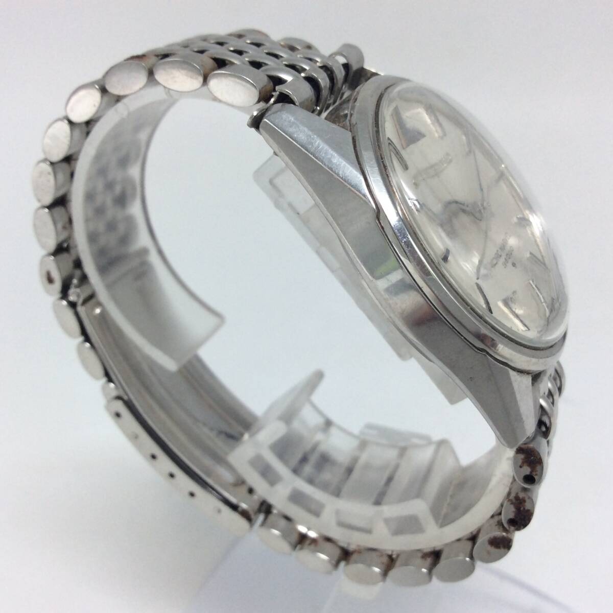 HH58★【手巻き/稼働】腕時計 SEIKO セイコー LORD MARVEL ロードマーベル 5740-8000 シルバー文字盤 3針 ラウンド 現状品_画像3