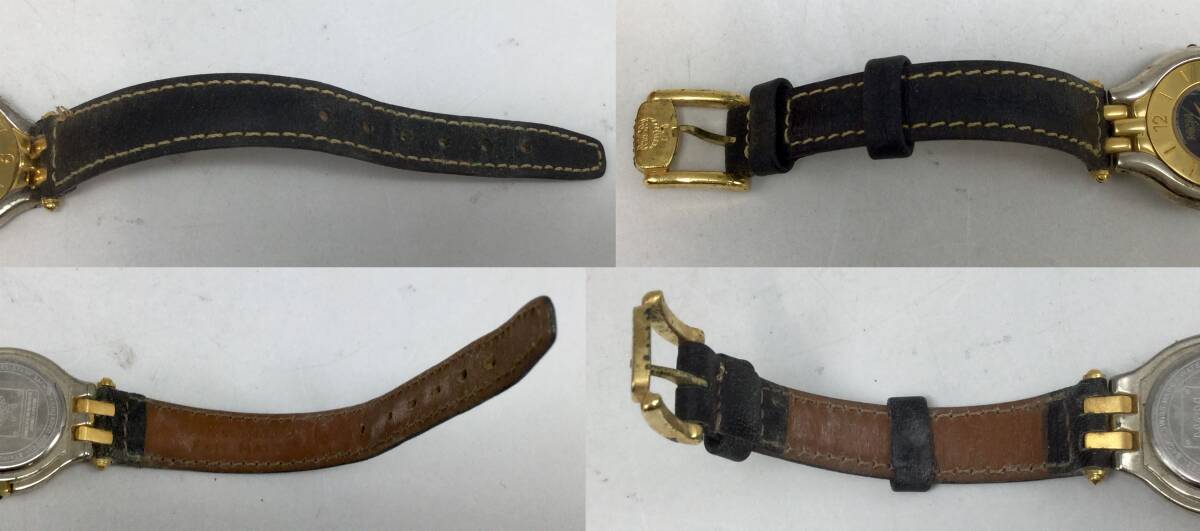 EE20*[QZ/ неподвижный товар ] наручные часы MCM M si- M кварц комбинированный цвет чёрный серия циферблат раунд 2 стрелки текущее состояние товар с коробкой 