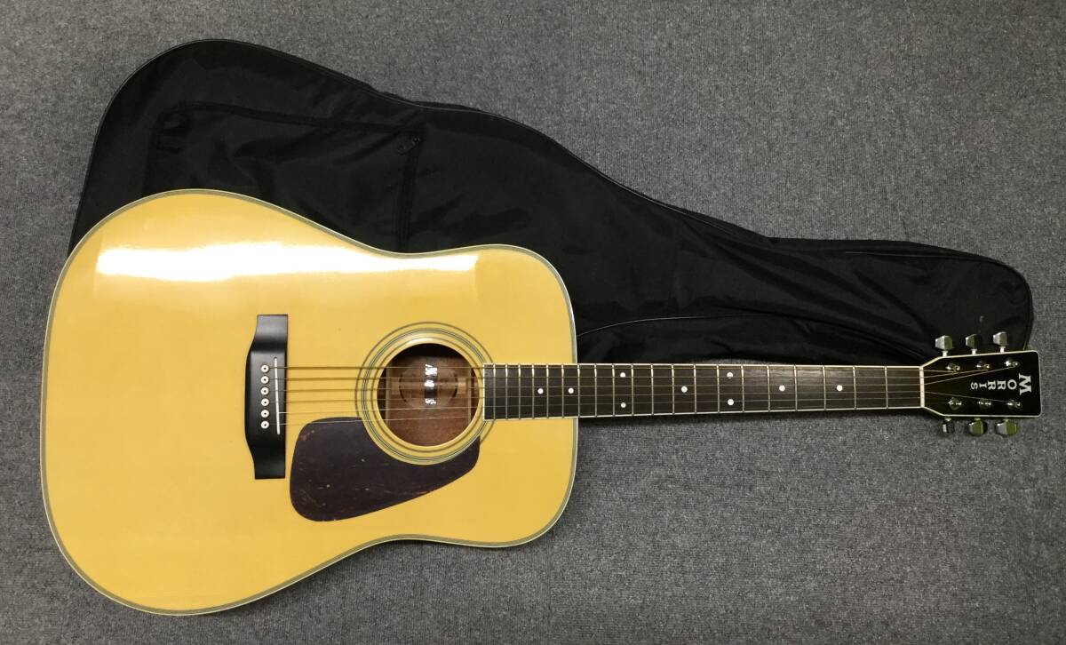 EE74*[ звук суп не проверка ]* столичный район самовывоз возможно Junk акустическая гитара MORRIS Morris MD-512 состояние / точность неизвестен текущее состояние товар мягкий чехол имеется 