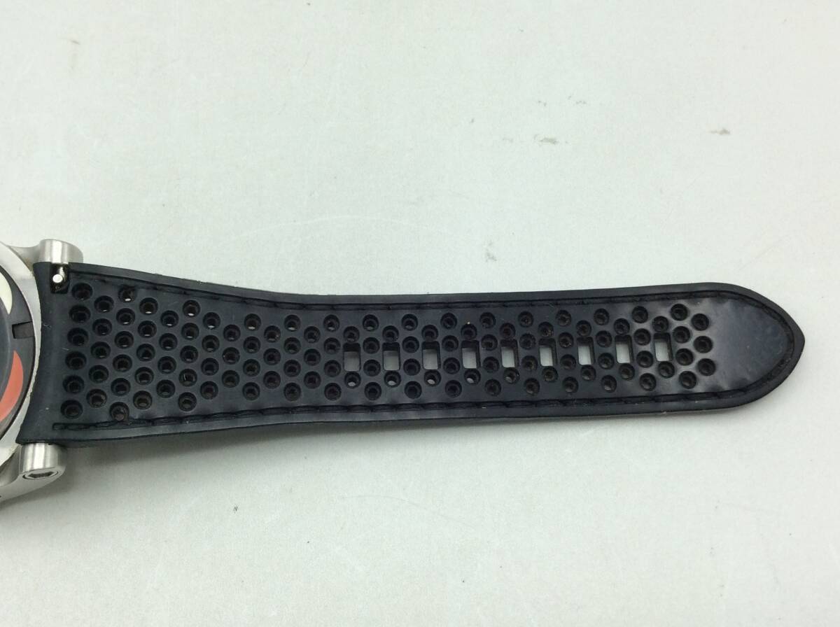 GG90★【QZ/不動品】腕時計 CONTATEMPO コンタテンポ SCUDERIA スクーデリア CT-011 クォーツ 3針 ブラック系文字盤 クロノグラフ 現状品_画像8