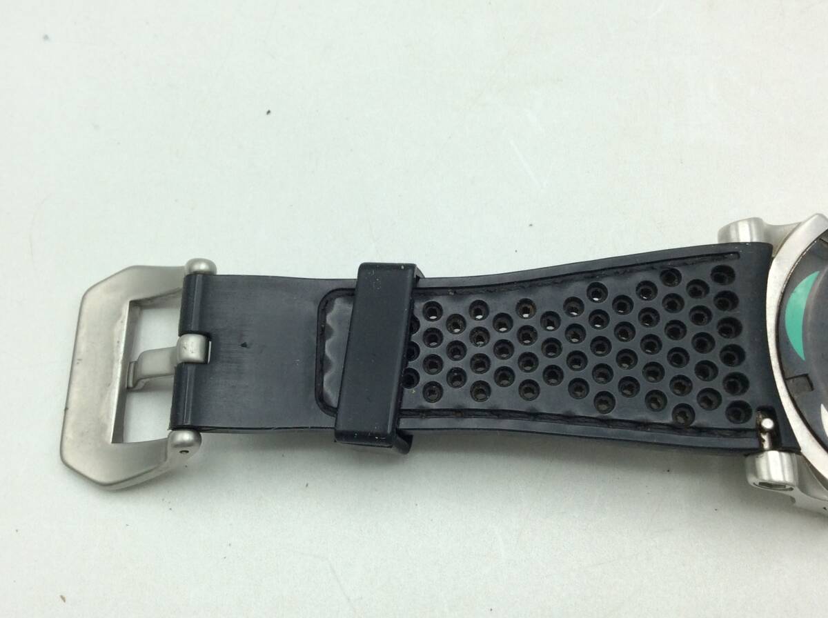 GG90★【QZ/不動品】腕時計 CONTATEMPO コンタテンポ SCUDERIA スクーデリア CT-011 クォーツ 3針 ブラック系文字盤 クロノグラフ 現状品_画像7