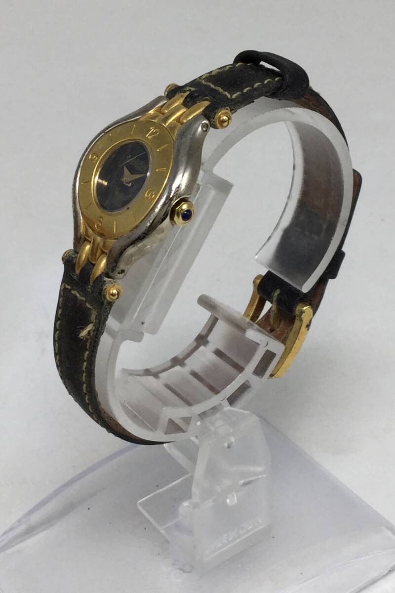 EE20*[QZ/ неподвижный товар ] наручные часы MCM M si- M кварц комбинированный цвет чёрный серия циферблат раунд 2 стрелки текущее состояние товар с коробкой 