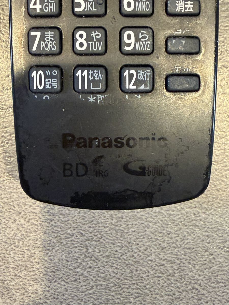 パナソニック BD/DVDレコーダー用リモコン N2QBYB000046_画像3