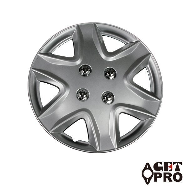  колесный колпак 14 дюймовый 4 шт. комплект универсальный товар ( серебряный ) спица модель колесный колпак комплект GET-PRO немедленная уплата бесплатная доставка Okinawa не возможно 