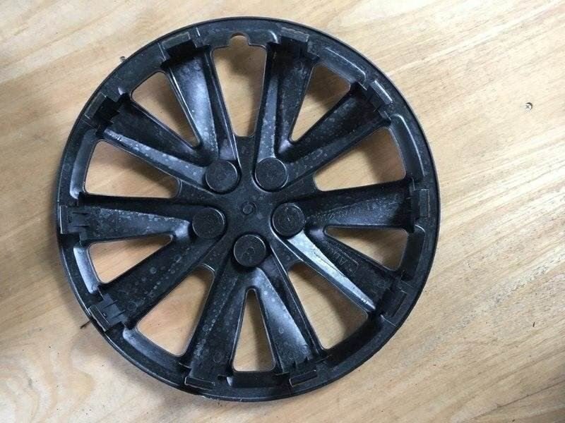 汎用品 (シルバー) 14インチ メッシュタイプ ホイールカバー 4枚 1ヶ月保証付 ホイールキャップ 即納 送料無料 沖縄不可 □_画像3