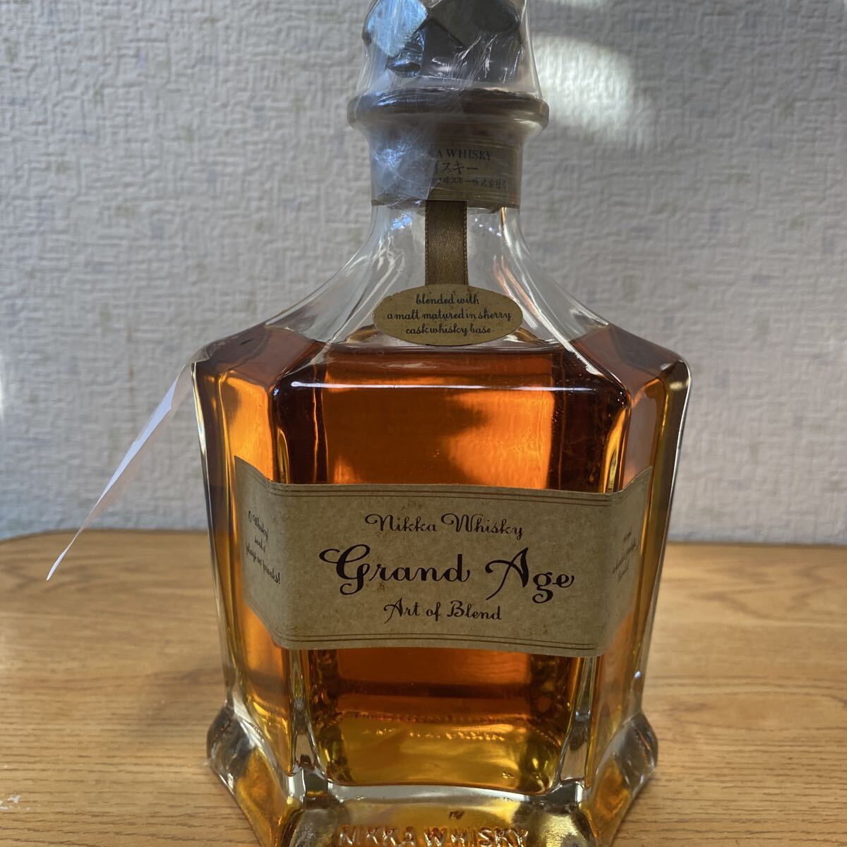 ◆① 未開栓 古酒 ニッカ ウイスキー グランド エイジ アート オブ ブレンド 660ml 45% NIKKA WHISKY GRAND AGE Art of Blend 箱無の画像2