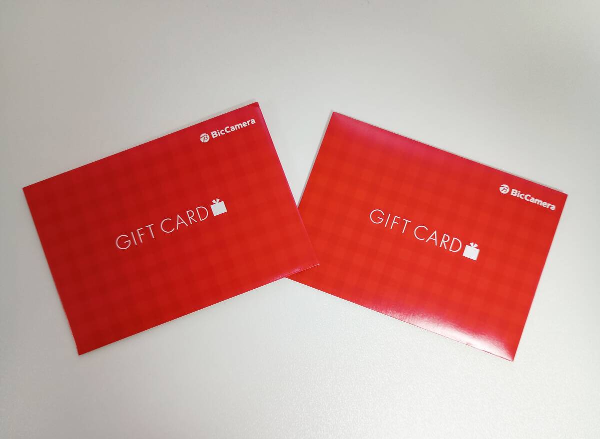 ビッグカメラ ギフトカード 6000円分（3000円分×2）※クレカ・PayPay決済不可_画像2