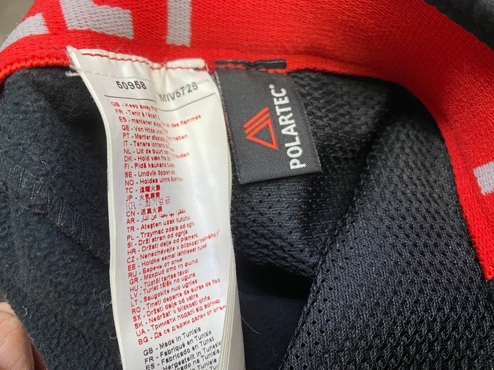 【美中古品】MILLET ミレー POLARTEC ストレッチ パワーパンツ イージーパンツ サイズ：JP L カラー：ブラック アウトドア_画像6
