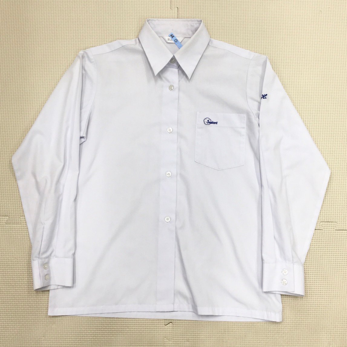 [A2138/S1916]神奈川県 横浜立野高校 4点 /校章/学年章/イートン型ブレザー:L/冬スカート:W72/リボン/TOMBOW/冬服/制服/学生服/卒業生品_画像7