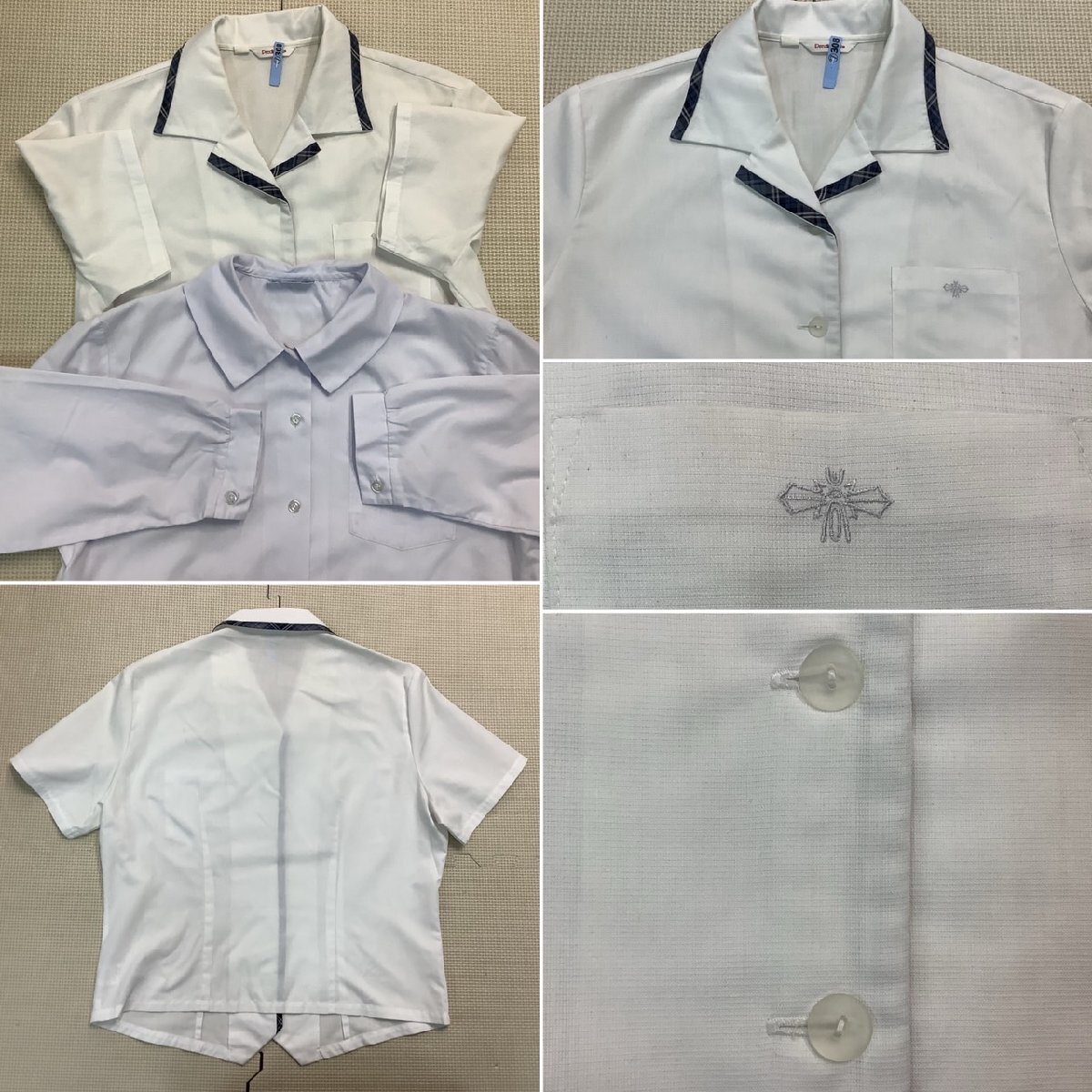 (Y)I304#(中古) 山形県 山形中央高校 5点セット /165A/L/W66/ブレザー/スカート/ブラウス/Fujiyacht/冬服/夏服/中学/制服/女子学生/学生服_画像7