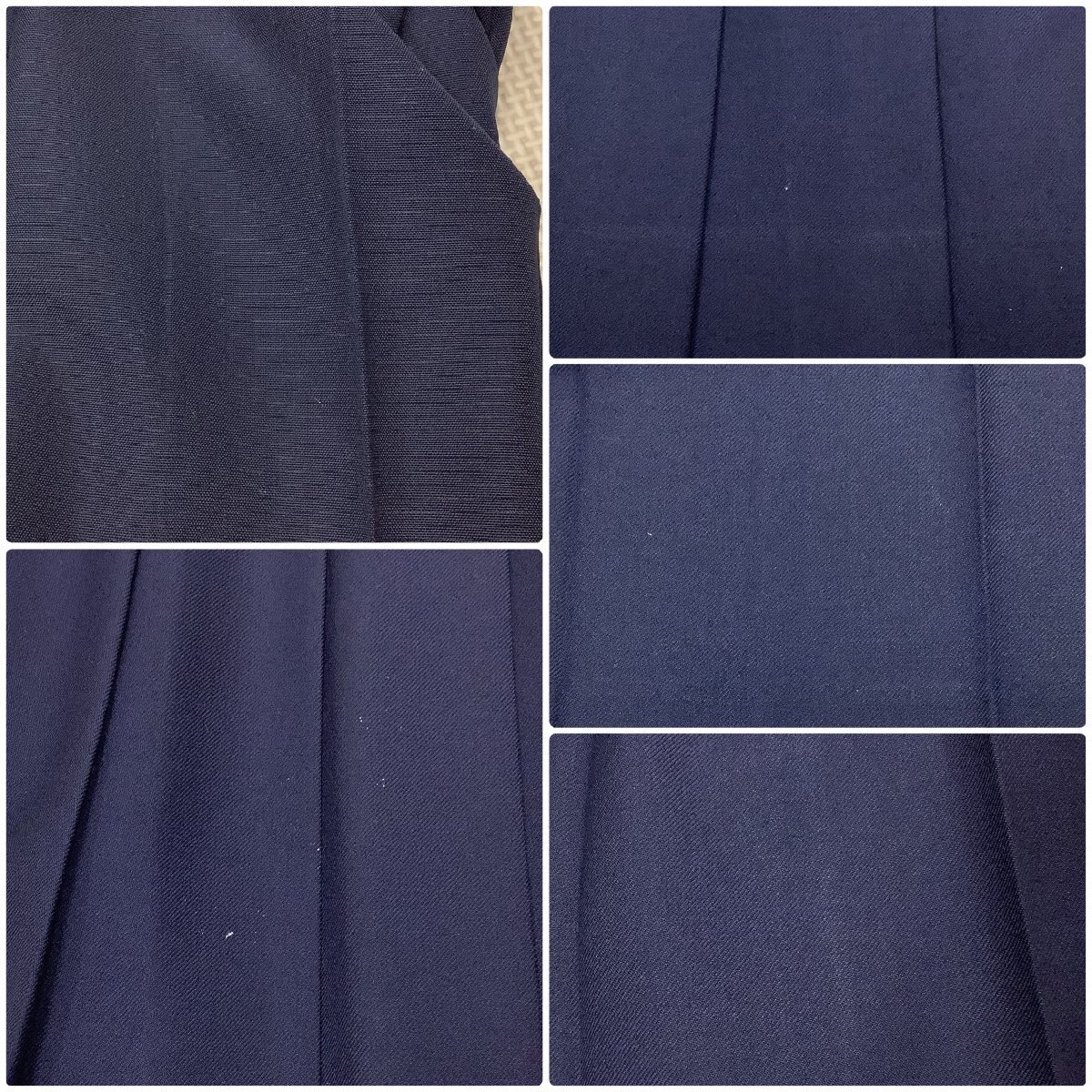 [I1824/T179/箱]福島県 白河旭高校 7点 /希少/ブレザー,ベスト,ブラウス:165A/スカート:W66丈56/リボン/HANAE MORI/冬夏/学生服/卒業生品_画像10