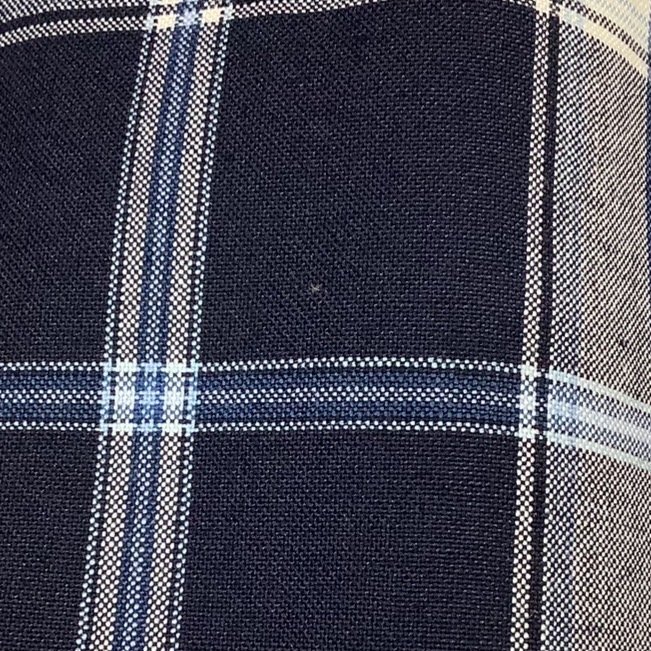 [I1826/Y]福島県 安達東高校 1点 /希少/閉校/統合/特大/大きい/夏スカート:W95丈57/紺×白×水色/チェック/夏用/TOMBOW VARSITYMATE/学生服_画像7