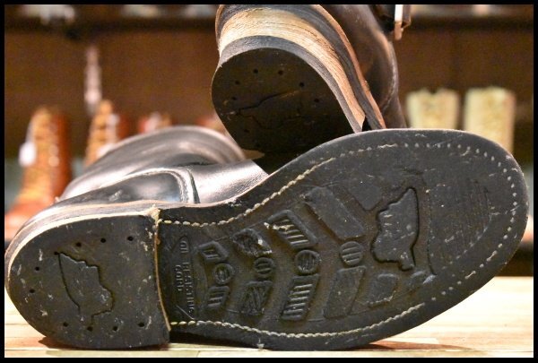 [7D хорошая вещь PT99 вышивка ] Red Wing 2268 инженер чёрный черный хром steel tu тянуть on ботинки redwing HOPESMORE