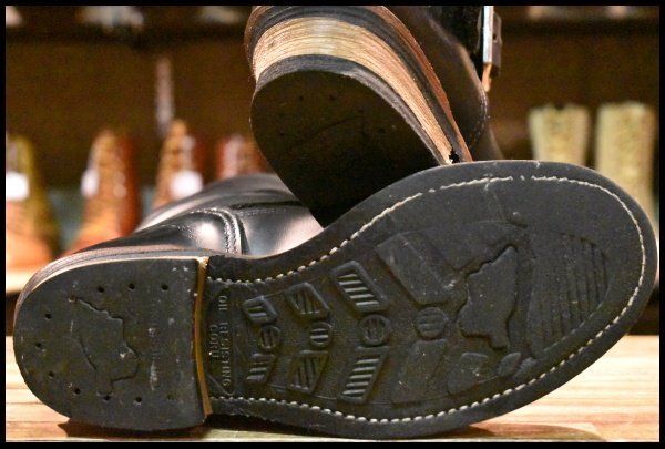 [7D с ящиком хорошая вещь 14 год ] Red Wing 2268 инженер чёрный черный хром тянуть on steel tu ботинки redwing HOPESMORE