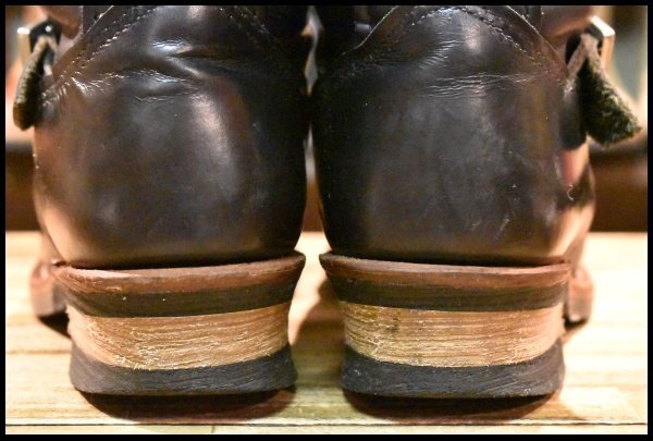 [7D с ящиком хорошая вещь 14 год ] Red Wing 2268 инженер чёрный черный хром тянуть on steel tu ботинки redwing HOPESMORE