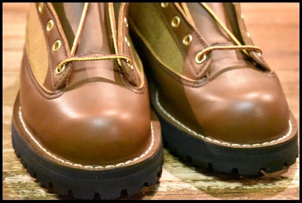 [9EE DEAD белый бирка ]Danner Danner свет 30420X чай Brown хаки Gore-Tex GORE-TEX плетеный вверх высокий King ботинки HOPESMORE