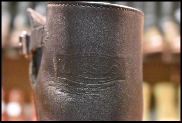 [8E с ящиком хорошая вещь 23 год ]WESCO Wesco custom Boss черный × черный черновой наружный чёрный 10 дюймовый высота engineer boots BOSS HOPESMORE