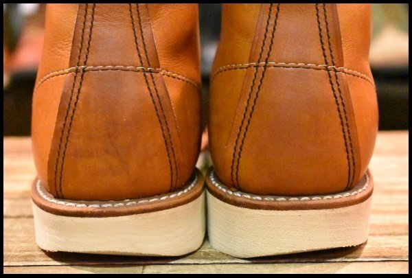 【7D 良品 23年】レッドウィング 875 アイリッシュセッター 茶 オロレガシー モックトゥ レースアップ 編み上げ ブーツ redwing HOPESMORE_画像7