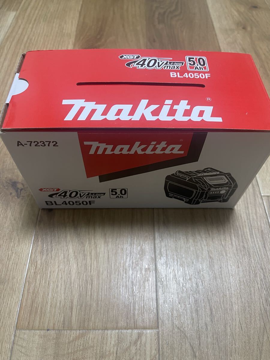 マキタ 40Vmax 5.0Ah リチウムイオンバッテリ BL4050F_画像1