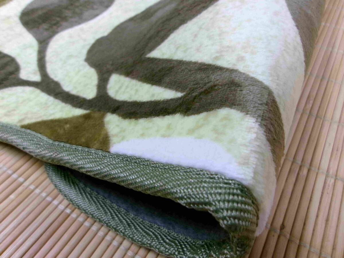 キッチンマット 50×80cm ラグの端材で製作 玄関マット ロングマット ベットの前に 部屋の入口にMS-13 全国送料無料_画像4